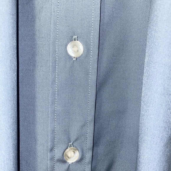 Burberry Men’s Casual Button Down in Aviator Grey with Check Cuff Size:L - Picture 5 of 8